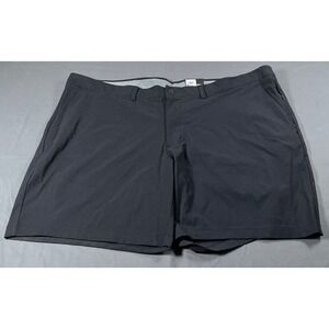 FLX Premium Shorts Mens 54 Big & Tall Black 8-in Inseam 4-Way Stretch Golf New
